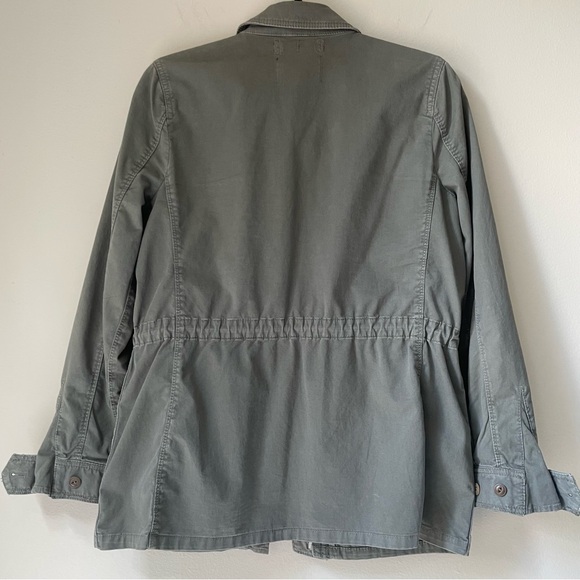 Lucky Brand Utility Cargo Military Green Jacket Size M - Picture 8 of 9